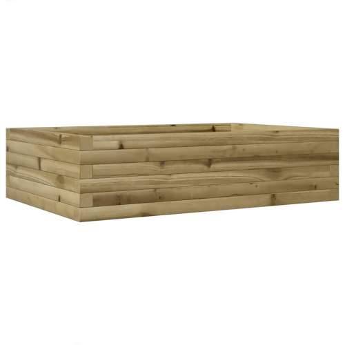 Vrtna sadilica 90x60x23 cm od impregnirane borovine - Prirodno impregnirano 90 x 60 x 23 cm 1 Cijena