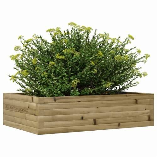 Vrtna sadilica 90x60x23 cm od impregnirane borovine - Prirodno impregnirano 90 x 60 x 23 cm 1 Cijena