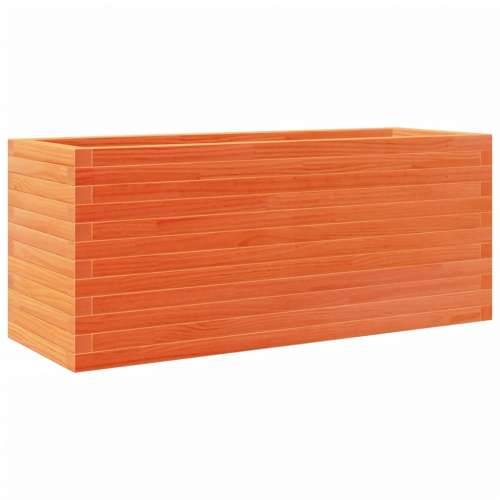 Vrtna sadilica voštano smeđa 110x40x45,5 cm masivna borovina - Voštano smeđa 110 x 40 x 45.5 cm 1 Cijena