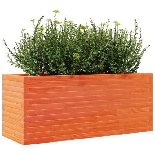 Vrtna sadilica voštano smeđa 110x40x45,5 cm masivna borovina - Voštano smeđa 110 x 40 x 45.5 cm 1 Cijena