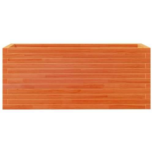 Vrtna sadilica voštano smeđa 110x40x45,5 cm masivna borovina - Voštano smeđa 110 x 40 x 45.5 cm 1 Cijena