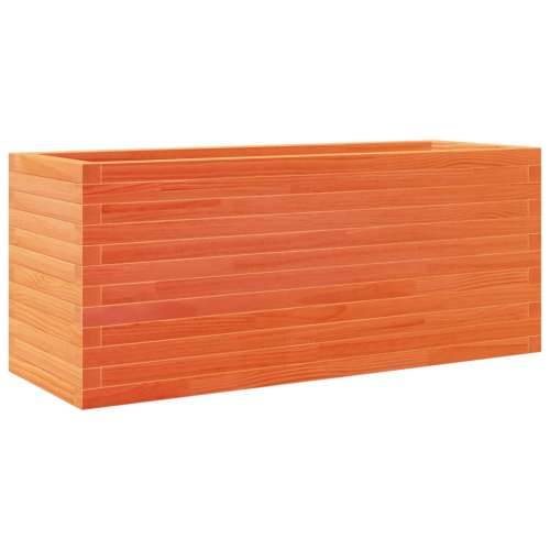 Vrtna sadilica voštano smeđa 110x40x45,5 cm masivna borovina - Voštano smeđa 110 x 40 x 45.5 cm 1 Cijena