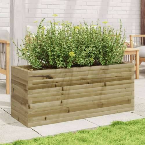 Vrtna sadilica 110x40x45,5 cm od impregnirane borovine - Prirodno impregnirano 110 x 40 x 45.5 cm 1 Cijena