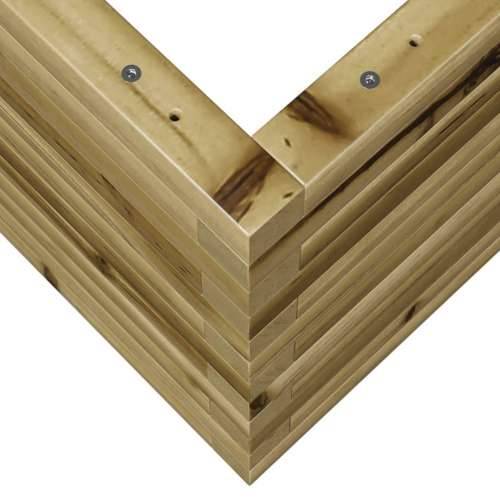Vrtna sadilica 110x40x45,5 cm od impregnirane borovine - Prirodno impregnirano 110 x 40 x 45.5 cm 1 Cijena