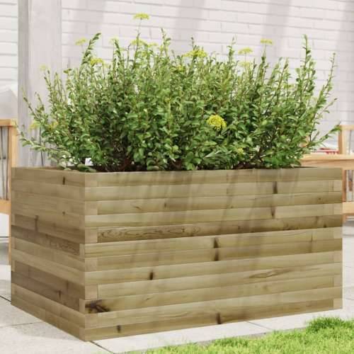 Vrtna sadilica 90x60x45,5 cm od impregnirane borovine - Prirodno impregnirano 90 x 60 x 45.5 cm 1 Cijena