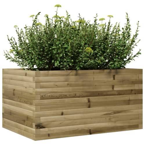 Vrtna sadilica 90x60x45,5 cm od impregnirane borovine - Prirodno impregnirano 90 x 60 x 45.5 cm 1 Cijena