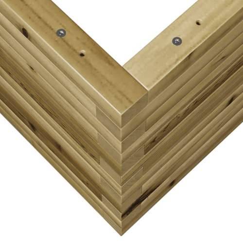 Vrtna sadilica 90x60x45,5 cm od impregnirane borovine - Prirodno impregnirano 90 x 60 x 45.5 cm 1 Cijena
