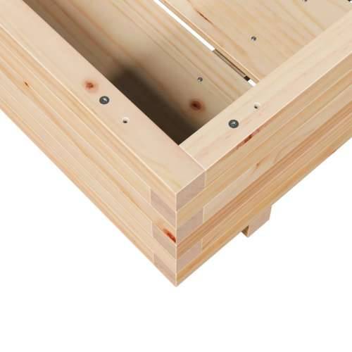Vrtna sadilica 90x90x26,5 cm od masivne borovine Cijena