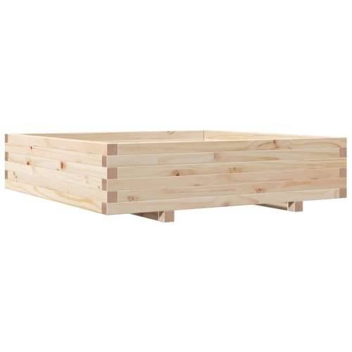 Vrtna sadilica 100x100x26,5 cm od masivne borovine Cijena