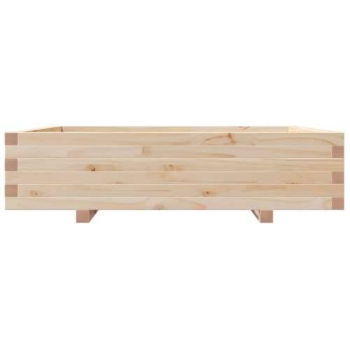 Vrtna sadilica 100x100x26,5 cm od masivne borovine Cijena