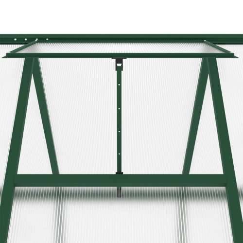 Staklenik s okvirom zeleni 445 x 169 x 195 cm aluminijski - Zelena 445 x 169 x 195 cm 1 Cijena