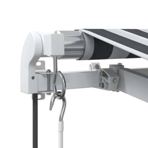 Tenda na automatsko uvlačenje antracit i bijela 300 x 250 cm - Antracit i bijela 300 x 250 cm 1 Cijena
