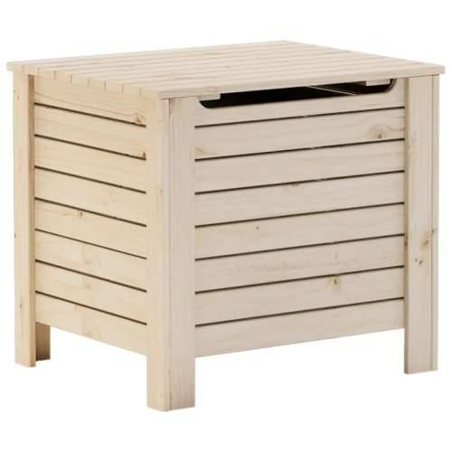 Kutija za pohranu s poklopcem RANA 60x49x54 cm masivna borovina - Prirodna 60 x 49 x 54 cm 1 vodoravne pruge Cijena