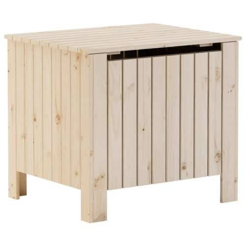 Kutija za pohranu s poklopcem RANA 60x49x54 cm masivna borovina - Prirodna 60 x 49 x 54 cm 1 Okomite pruge Cijena