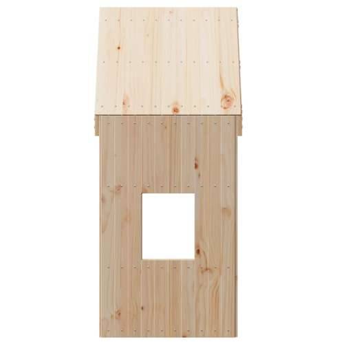 Krov za dječji krevet 60 x 99 x 139,5 cm od masivne borovine - Prirodna 60 x 99 x 139.5 cm Cijena