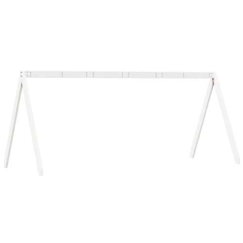 Krov za dječji krevet bijeli 209x85,5x88 cm masivna borovina - Bijela 209 x 85.5 x 88 cm Cijena