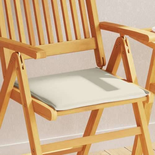 Vrtne podloge za sjedalo 4 kom krem 45x45x2 cm četvrtaste - Krema 4 Cijena