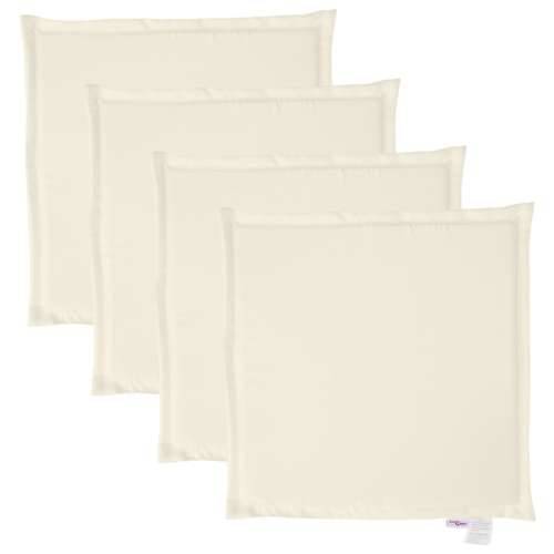 Vrtne podloge za sjedalo 4 kom krem 45x45x2 cm četvrtaste - Krema 4 Cijena