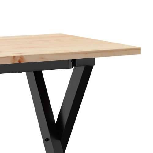Stolić za kavu X-oblika 110x40x45cm borovina i čelik - 110 x 40 x 45 cm 1 Oblik slova X x-okvir Cijena