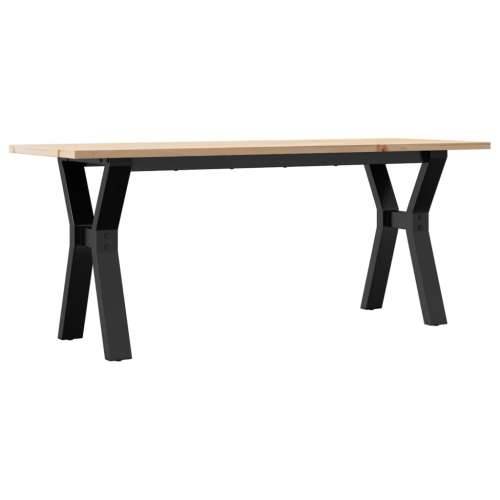 Stolić za kavu Y-oblika 110x40x45cm borovina i čelik - 110 x 40 x 45 cm 1 Oblik slova Y y-okvir Cijena