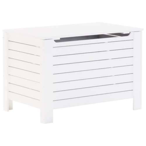 Kutija za pohranu s poklopcem RANA bijela 100x49x54 cm borovina Bijela 100 x 49 x 54 cm 1 vodoravne pruge Cijena