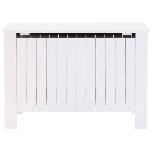 Kutija za pohranu s poklopcem RANA bijela 80x49x54 cm borovina - Bijela 80 x 49 x 54 cm 1 Okomite pruge Cijena