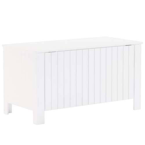 Kutija za pohranu s poklopcem RANA bijela 100x49x54 cm borovina - Bijela 100 x 49 x 54 cm 1 Okomite pruge Cijena