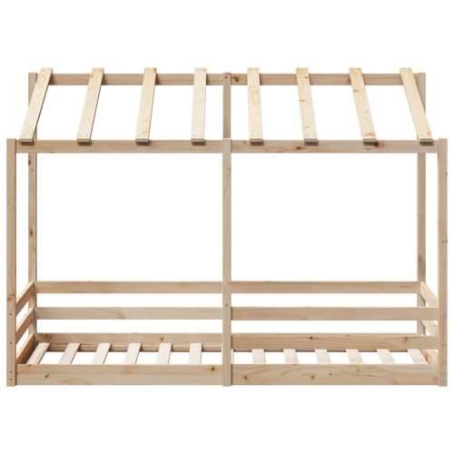 Dječji krevet s krovom 90 x 190 cm od masivne borovine - Prirodna 90 x 190 cm Cijena