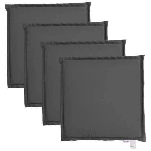 Vrtne podloge za sjedalo 4 kom antracit 45x45x2 cm četvrtaste - Antracit 4 Cijena