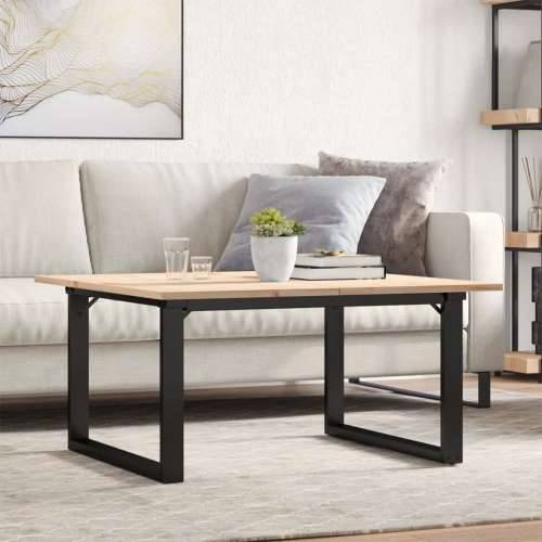 Stolić za kavu O-oblika 90x90x45 cm borovina i čelik - 90 x 90 x 45 cm 1 O-oblik O-okvir Cijena
