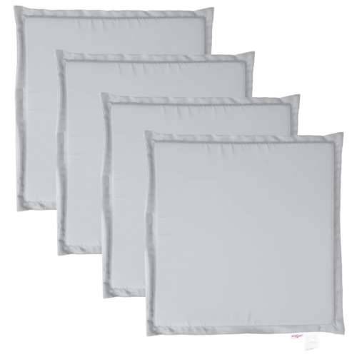Vrtne podloge za sjedalo 4kom svijetlosive 45x45x2cm četvrtaste - Svjetlosiva 4 Cijena