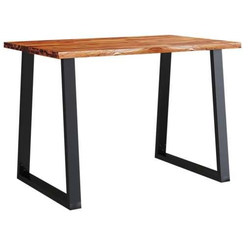 3-dijelni blagovaonski set sa živim rubom masivno drvo bagrema - 110 cm 3 Cijena