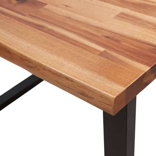 3-dijelni blagovaonski set sa živim rubom masivno drvo bagrema - 110 cm 3 Cijena