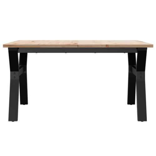 Stolić za kavu Y-oblika 90x90x45 cm borovina i čelik - 90 x 90 x 45 cm 1 Oblik slova Y y-okvir Cijena
