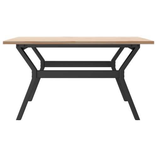 Stolić za kavu Y-oblika 90x90x45 cm borovina i čelik - 90 x 90 x 45 cm 1 Oblik slova Y y-okvir Cijena