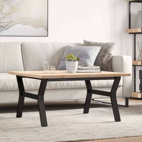Stolić za kavu Y-oblika 90x90x45,5 cm od borovine i čelik - 90 x 90 x 45.5 cm 1 Oblik slova Y y-okvir Cijena