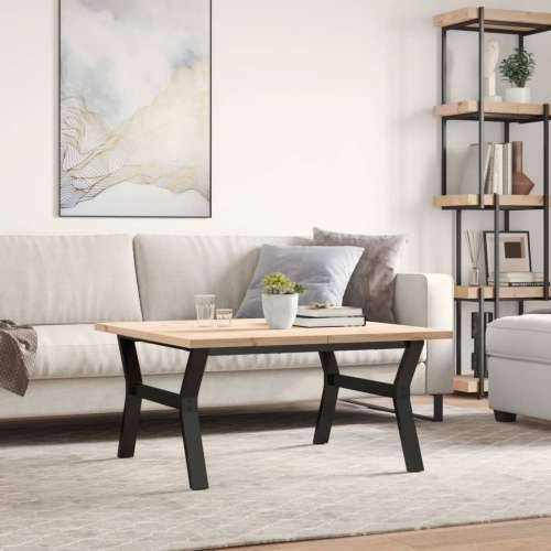 Stolić za kavu Y-oblika 90x90x45,5 cm od borovine i čelik - 90 x 90 x 45.5 cm 1 Oblik slova Y y-okvir Cijena
