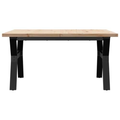 Stolić za kavu Y-oblika 90x90x45,5 cm od borovine i čelik - 90 x 90 x 45.5 cm 1 Oblik slova Y y-okvir Cijena