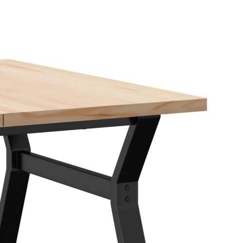 Stolić za kavu Y-oblika 90x90x45,5 cm od borovine i čelik - 90 x 90 x 45.5 cm 1 Oblik slova Y y-okvir Cijena