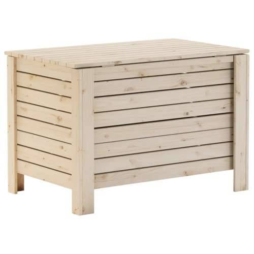 Kutija za pohranu s poklopcem RANA 80x49x54 cm masivna borovina - Prirodna 80 x 49 x 54 cm 1 vodoravne pruge Cijena