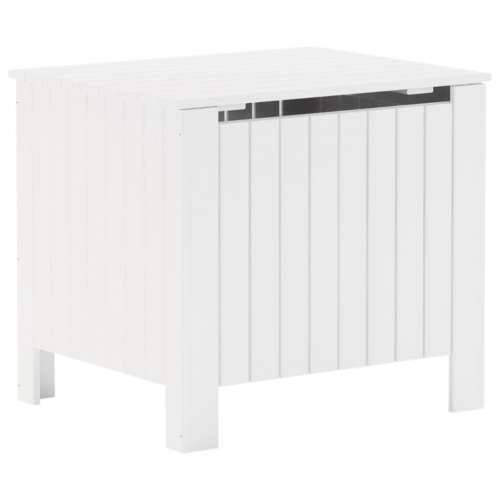 Kutija za pohranu s poklopcem RANA bijela 60x49x54 cm borovina Bijela 60 x 49 x 54 cm 1 Okomite pruge Cijena