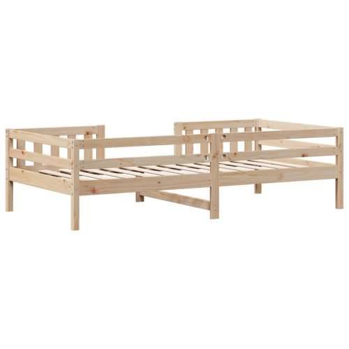 Okvir kreveta bez madraca 75 x 190 cm od masivne borovine Prirodna 75 x 190 cm Cijena