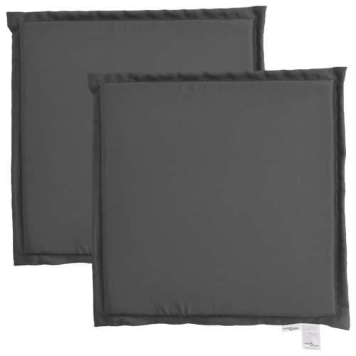Vrtne podloge za sjedalo 2 kom antracit 45x45x2 cm četvrtaste - Antracit 2 Cijena