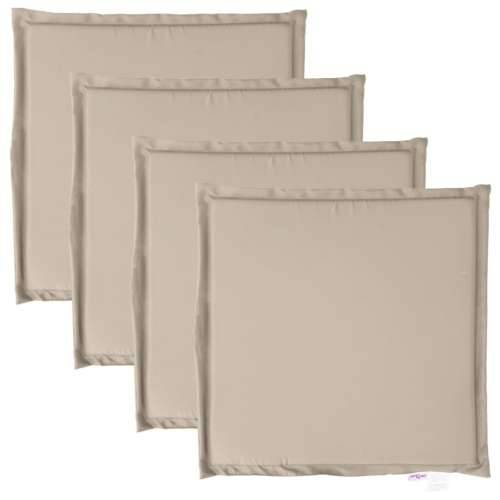 Vrtne podloge za sjedalo 4 kom smeđesive 45x45x2 cm četvrtaste - Sivo-smeđa 4 Cijena