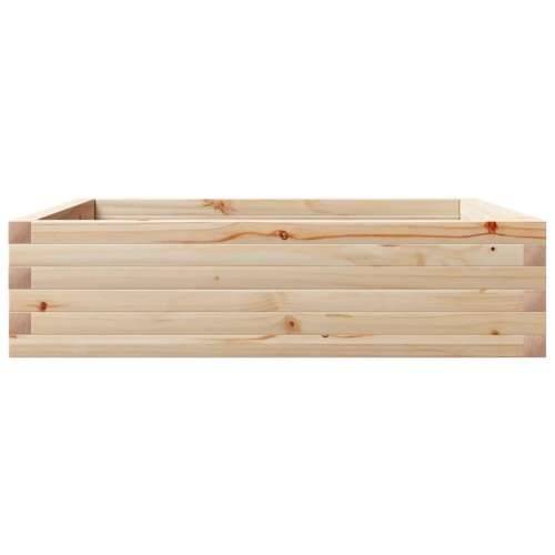 Vrtna sadilica 90x90x23 cm od masivne borovine - Prirodna boja bora 90 x 90 x 23 cm 1 Cijena
