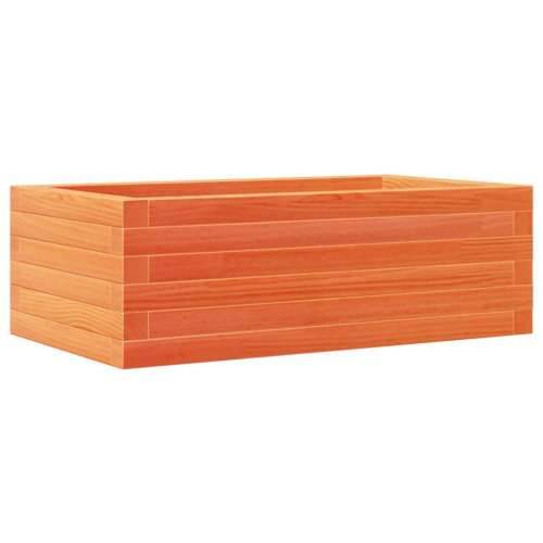 Vrtna sadilica voštano smeđa 70 x 40 x 23 cm masivna borovina - Voštano smeđa 70 x 40 x 23 cm 1 Cijena