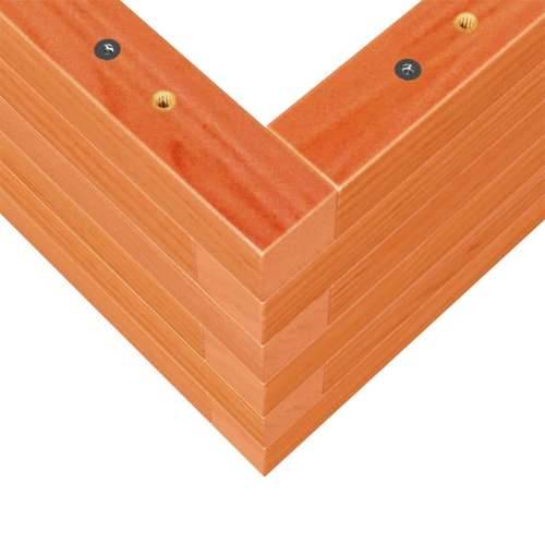 Vrtna sadilica voštano smeđa 70 x 40 x 23 cm masivna borovina - Voštano smeđa 70 x 40 x 23 cm 1 Cijena