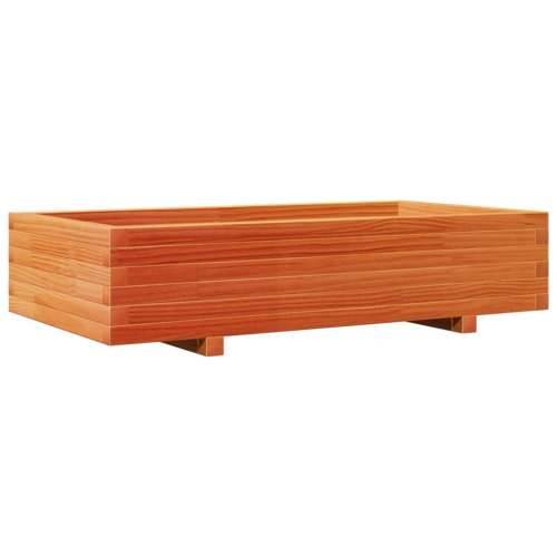 Vrtna sadilica voštano smeđe boje 110x60x26,5 cm od borovine - Voštano smeđa 110 x 60 x 26.5 cm 1 Cijena