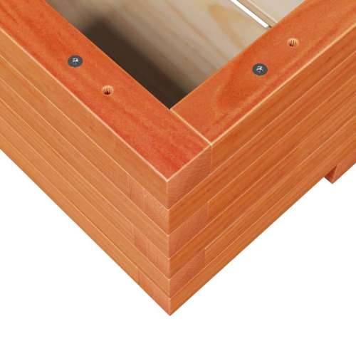 Vrtna sadilica voštano smeđe boje 110x60x26,5 cm od borovine - Voštano smeđa 110 x 60 x 26.5 cm 1 Cijena