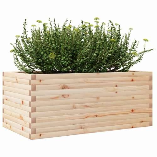 Vrtna sadilica 110x60x46 cm od masivne borovine - Prirodna boja bora 110 x 60 x 46 cm 1 Cijena